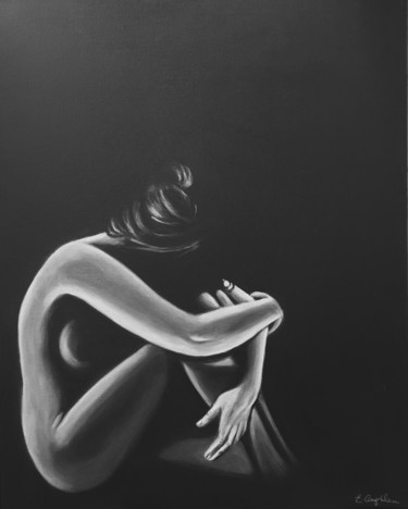 Pintura titulada "Repose" por Elaine Coughlan, Obra de arte original, Acrílico