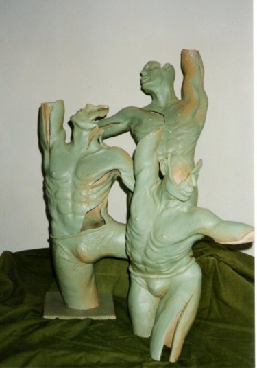 Skulptur mit dem Titel "ballet" von Emohd, Original-Kunstwerk