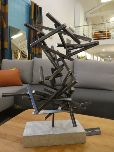 Sculpture intitulée "Eldekan "Chaos"" par Eldekan, Œuvre d'art originale, Métaux
