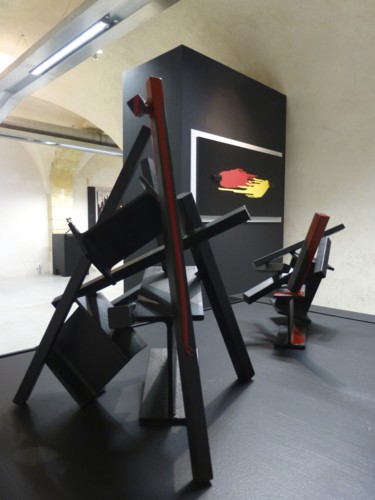 Sculpture intitulée "EldeKan série Black…" par Eldekan, Œuvre d'art originale