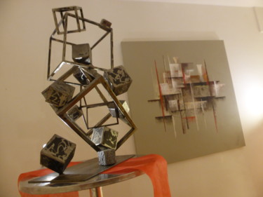 "Sculpture métal Eld…" başlıklı Heykel Eldekan tarafından, Orijinal sanat, Metaller
