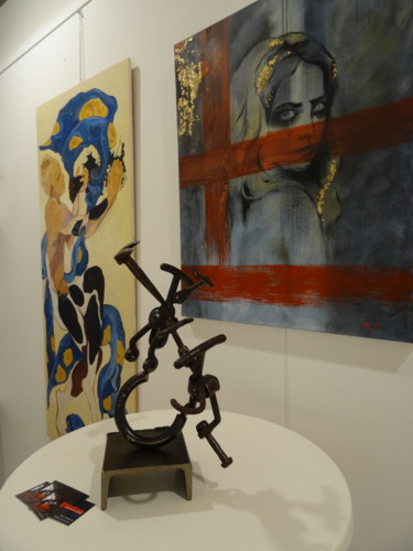 Sculpture intitulée "EldeKan "expo DDTM…" par Eldekan, Œuvre d'art originale