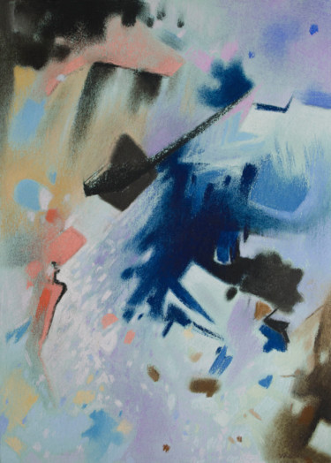 Картина под названием "Cold current - Холо…" - Eldeukov - Ильдюков, Подлинное произведение искусства, Масло