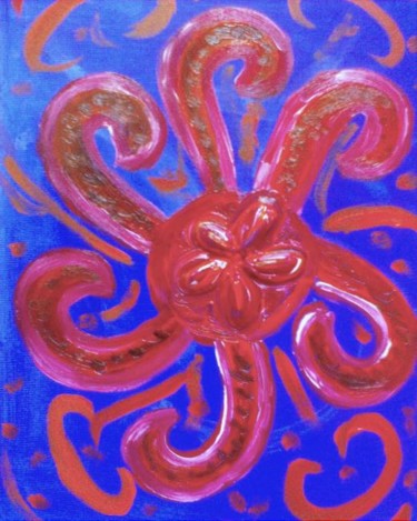 Peinture intitulée "Fleur de Mer" par Jacques Elduayen, Œuvre d'art originale
