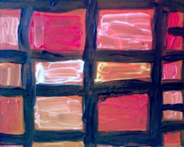 Peinture intitulée "Briques et vrac" par Jacques Elduayen, Œuvre d'art originale