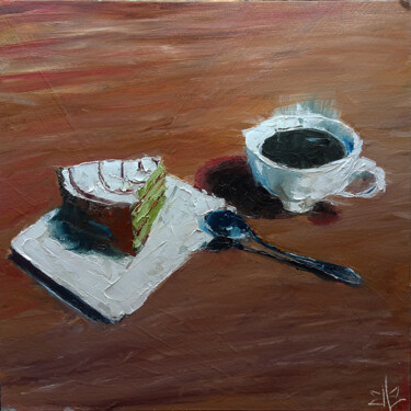 Painting titled "Morning" by Volodia Varn, Original Artwork, Oil