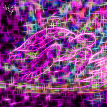 Digitale Kunst mit dem Titel "Sea Soul" von Electrodoage, Original-Kunstwerk, Digitale Fotografie