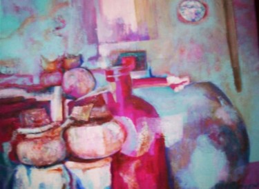 Painting titled "Etude sur objet." by Eleho, Original Artwork