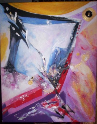 Painting titled "Le saut de l'ange" by Eleho, Original Artwork