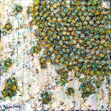Картина под названием "Naturaleza comprome…" - Elena Barón, Подлинное произведение искусства, Акрил Установлен на Деревянная…