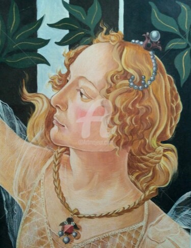 Pintura intitulada "Spring" por Elena Boyko, Obras de arte originais, Têmpera