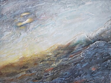 Картина под названием "Dawn" - Elena Chugurova, Подлинное произведение искусства, Акрил Установлен на Деревянная рама для но…