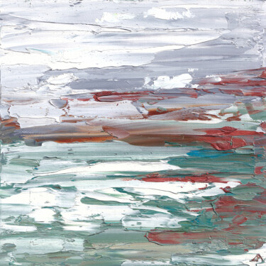 Malerei mit dem Titel "North Shore" von Elena Dundukova, Original-Kunstwerk, Öl