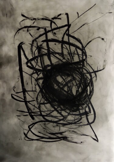 Рисунок под названием "Knot" - Elena Flying, Подлинное произведение искусства, Пастель