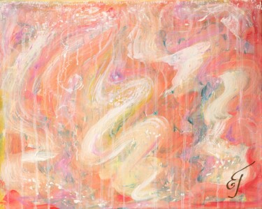Peinture intitulée "Abstract painting i…" par Elena Gerasimova, Œuvre d'art originale, Acrylique Monté sur Châssis en bois