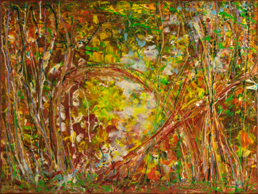 Pittura intitolato "Magic of the Autumn…" da Elena Giersch (Charmelena.Art), Opera d'arte originale, Acrilico