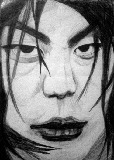 Dessin intitulée "Portrait of a man 3." par Elena Giger, Œuvre d'art originale, Graphite