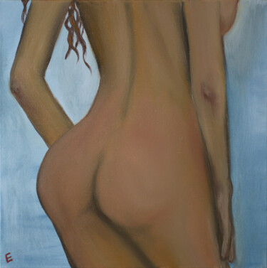 Malerei mit dem Titel "Women's booty" von Elena Grigorenko, Original-Kunstwerk, Öl