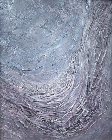 Картина под названием "Морская нимфа" - Елена Костенко, Подлинное произведение искусства, Акрил