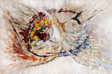 Malerei mit dem Titel "Splash Of Life #31" von Elena Kotliarker, Original-Kunstwerk, Acryl
