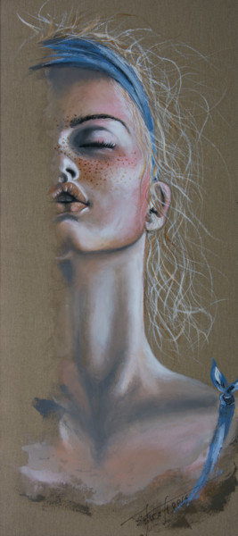 ""Kissed by sun"" başlıklı Tablo Elena Kraft tarafından, Orijinal sanat, Akrilik