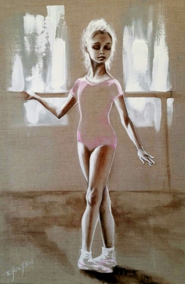 Pintura titulada ""Got to dance"" por Elena Kraft, Obra de arte original, Acrílico
