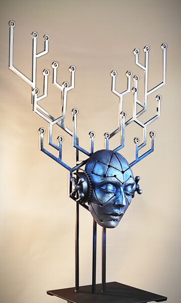 雕塑 标题为“"SUPERNOVA-SUPERBRA…” 由Elena Kraft, 原创艺术品, 金属