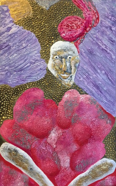 Картина под названием "Эсмеральда" - Елена Лиршафт, Подлинное произведение искусства, Акрил