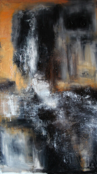 Картина под названием "Крест" - Елена Лиршафт, Подлинное произведение искусства, Масло