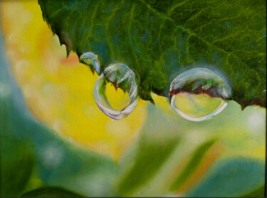 Картина под названием "После дождя / After…" - Elena Liventsova (Tina Livens), Подлинное произведение искусства, Масло