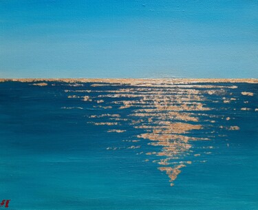 绘画 标题为“"The shape of water…” 由Elena Petrova, 原创艺术品, 油
