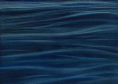 Tekening getiteld "WAVES(Pastel)" door Elena Petrova, Origineel Kunstwerk, Pastel