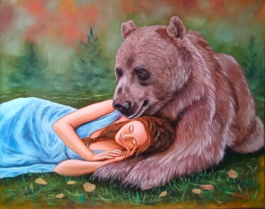 Картина под названием "My." - Елена Пименова, Подлинное произведение искусства, Масло