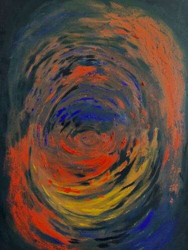 Malerei mit dem Titel "Life cycles" von Elena R, Original-Kunstwerk, Öl