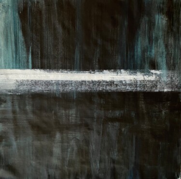 Schilderij getiteld "Borderline" door Elena R, Origineel Kunstwerk, Acryl