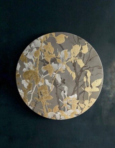 Peinture intitulée "Midnight moon" par Elenaartdobro, Œuvre d'art originale, Acrylique Monté sur Châssis en bois