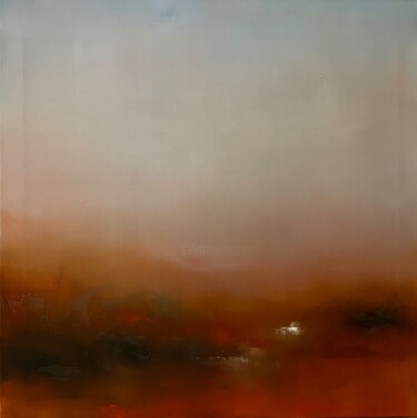 Картина под названием "Sinrise-Sunrise 90x…" - Elena Troyanskaya, Подлинное произведение искусства, Масло Установлен на Дере…