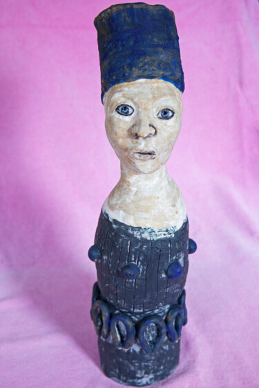 Sculpture titled "Dervish" by Elena Uljancic, Original Artwork, Ceramics