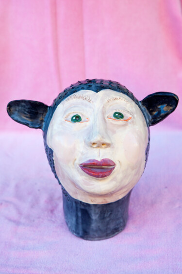 雕塑 标题为“Meki” 由Elena Uljancic, 原创艺术品, 陶瓷