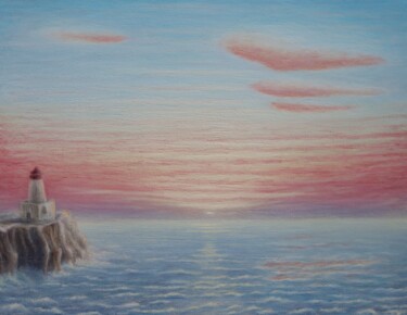 Painting titled "Hope" by Elena X, Original Artwork, Oil