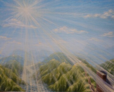 Painting titled "Infinity" by Elena X, Original Artwork, Oil