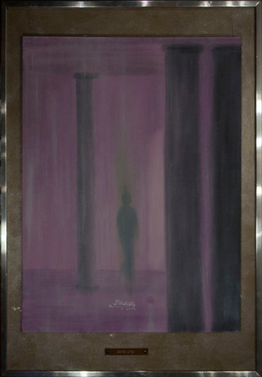 Painting titled "The spirit - Πνεύμα…" by Elena Dimopoulos, Original Artwork