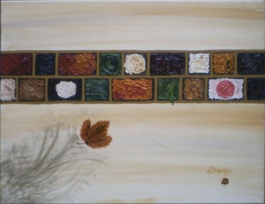 Painting titled "Four Seasons - Autu…" by Elena Dimopoulos, Original Artwork