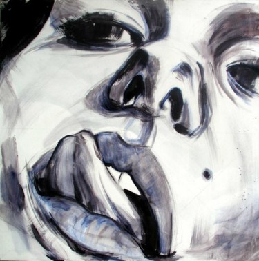Pittura intitolato "sensual 2" da Elena Idone, Opera d'arte originale