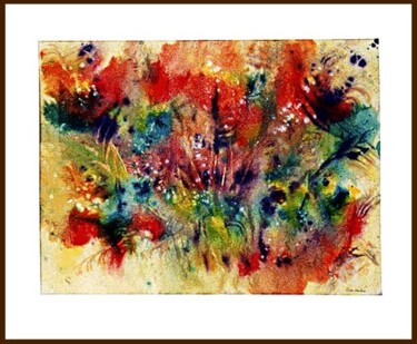 Картина под названием "Summer flowering" - Elena Martém, Подлинное произведение искусства, Масло