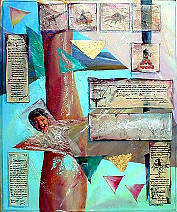 Collages titled "On the road to Know…" by Elena Martém, Original Artwork, Other