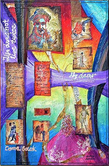 Collages titled "Life philosophy" by Elena Martém, Original Artwork, Other