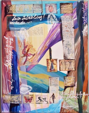 Collages titled "My Darling, where a…" by Elena Martém, Original Artwork, Other