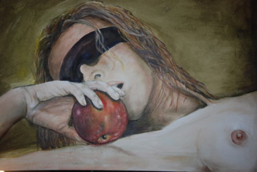 Peinture intitulée "PROVOKATIVE" par Elena Mclaren, Œuvre d'art originale, Huile