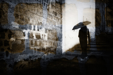 Photographie intitulée "Path to unknown" par Elena Raceala, Œuvre d'art originale, Photographie manipulée